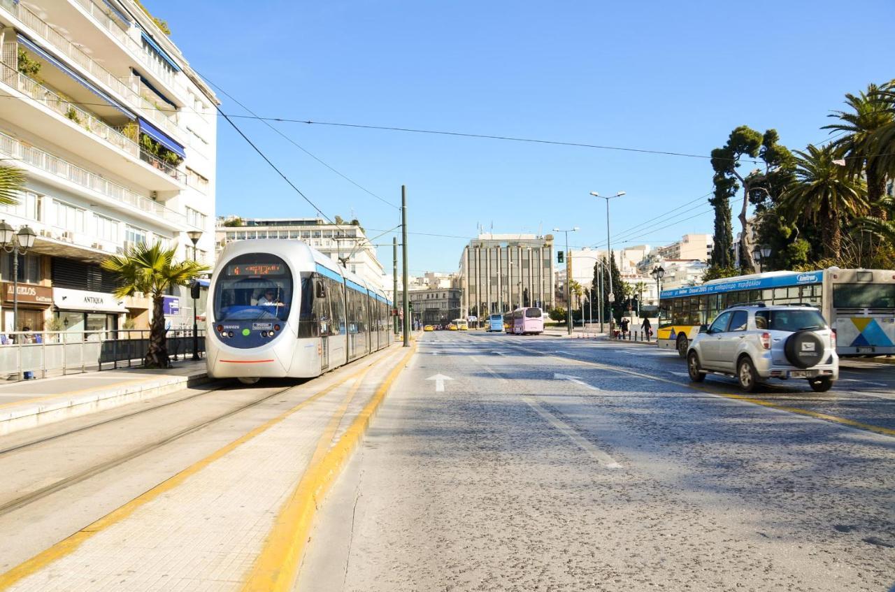 Athens Stylish Studio 3 At Metro Stop Syntagma Atenas Exterior foto